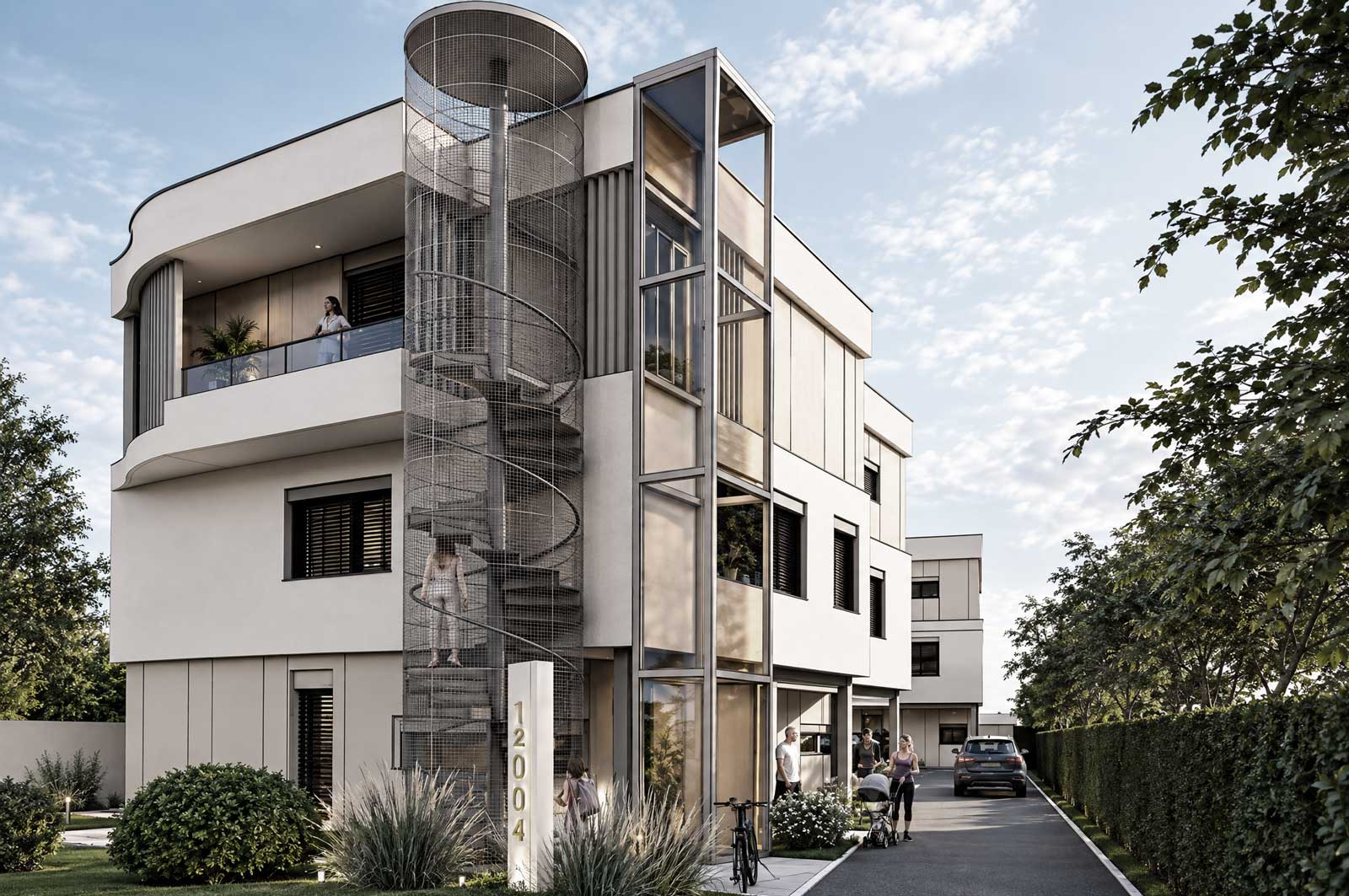 Villa Aura DNV — architektonická vizualizácia domu